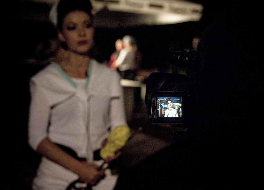 elisabeth rosenthal at museumssommernacht, albertinum in dresden 2010, pic by christian lorenz, make up by uta stabler