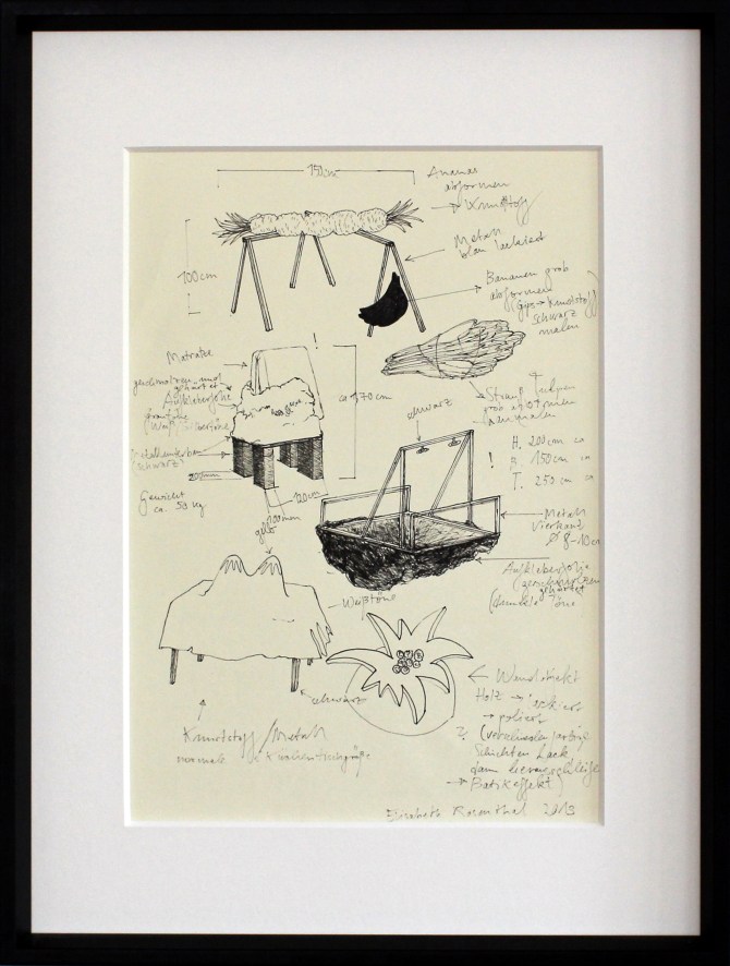 drawing by elisabeth rosenthal, picture taken by leanne kiddo rivers